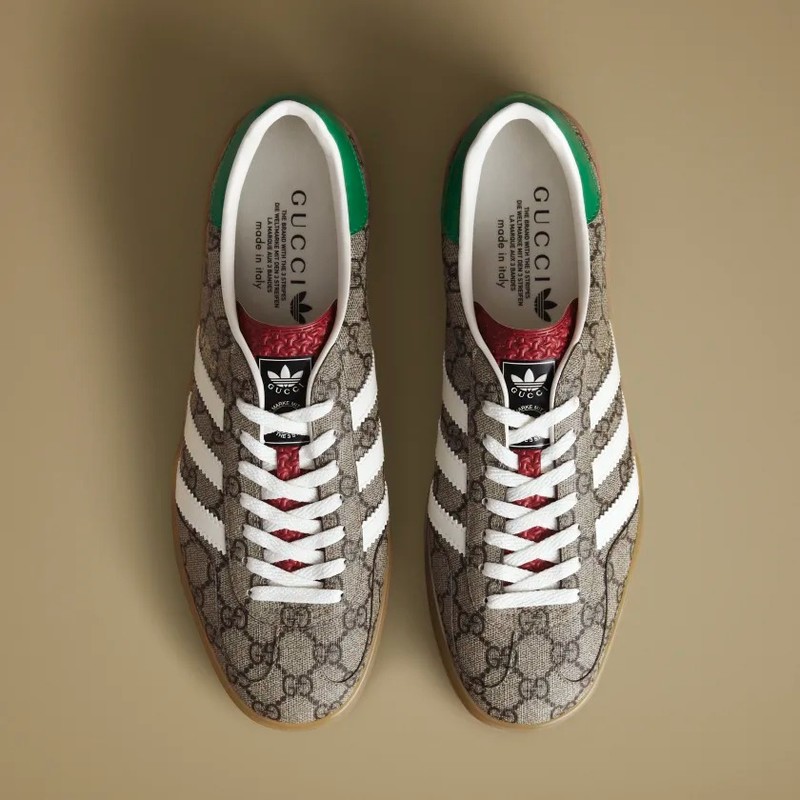 Gucci x adidas Gazelle Beige Tone IE2262 Grailify